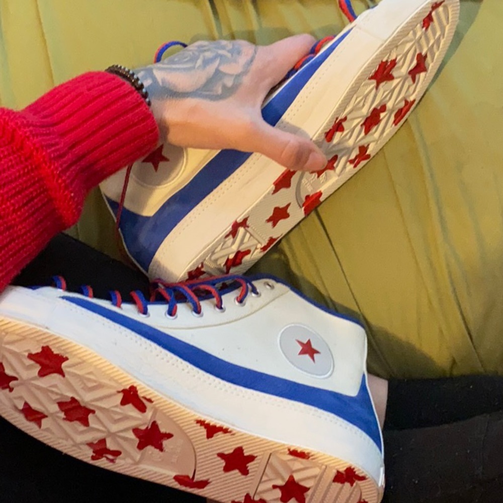 White Converse